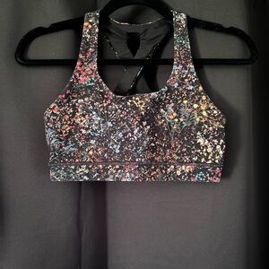 Lululemon Floral Print Women's Sports Bra